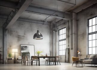 De opkomst van industriële interieurs