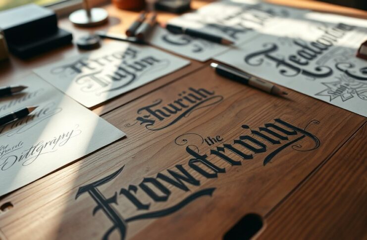 Het perfecte lettertype kiezen voor jouw persoonlijke tattoo