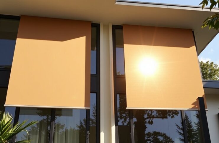 Slimme ritsscreens op zonne-energie voor een comfortabel huis