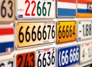 Betekenis van nederlandse kentekenplaten: kleuren en functies